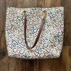 Calvin Klein Multicolor‎ Logo Tote Bag